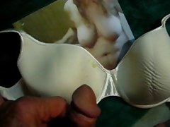 Wanking my Girls Bra