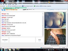 Omegle Girl with Huge Tits and Shaved Pussy