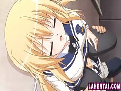 Anime schoolgirl licked and fucked