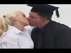 The dean fucks the slutty schoolgirl so deep