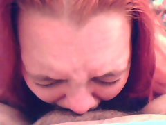 Part. 3 BBW Redhead Throat Fucking