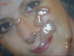 Gman Cum on Face of a Sexy Australian Woman (tribute)