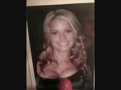 Jessica Simpson cum tribute #3