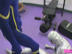 Superheroes Training Ballbusting CBT Male-Male