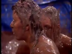 Big Brother NL  Hot Girls Chocolate Custard wrestling pt 1