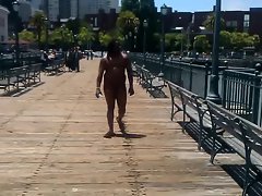 Me Naked in public on Pire 5 Sf Day time