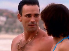 Catherine Bell JAG S05 E15 Blue Bikini