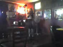 Ex singing in bar