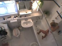 Hidden Cam Bathroom Girl