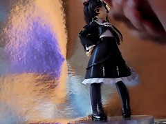 Kuroneko anime figure bukkake