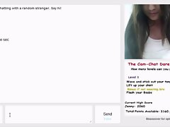 Brunette Teen Flashes on Omegle