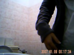 Nice young girl spied on toilet 2