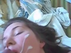 Teen fucked and facialized