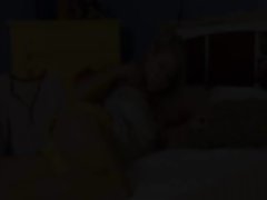 Czech blonde teenie dildoing snatch