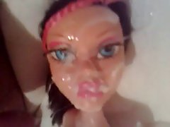 Doll love cum