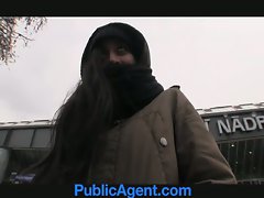 PublicAgent Homeless young lady gets screwed to pay for hotel