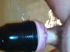 fleshlight fuck & cum