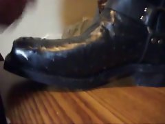 Cum on boots