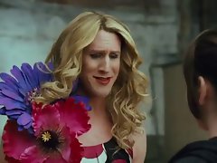 Filthy Transsexual Being Carrie From Sex And The City!!