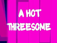 A Attractive Crazy threesome action