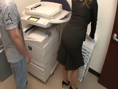 Aline bigbutt in copy room anus puma