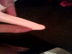 playing with my fake penis and absolutely gettin turned on