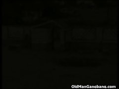 Tempting blonde accepts Euro asshole gangbang