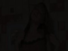 Shaggy cutie from italia fingering twat
