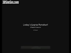 Lindsay get a surprise photoshoot