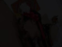 sexual lezzs testing one enormous dick