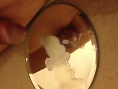 massive precum load on milking