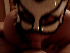 Mask Dick sucking