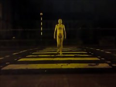 Naked in Public at Night